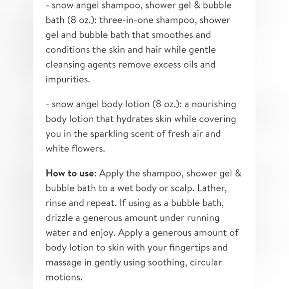 NWT Philosophy Snow Angel Set - Picture 4 of 4